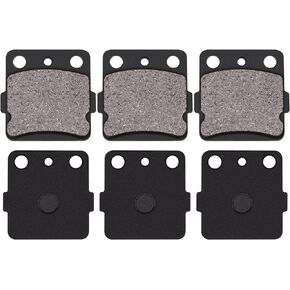 Road Passion Brake Pads Front and Rear for SUZUKI LT-Z 400 K/Z/L Quadsport 2003-2014/ Honda TRX400X TRX 400X 2009-2014 / TRX400EX TRX 400EX Sportrax 400 2001-2008 / TRX400 EX Fourtrax 1999 2000