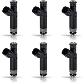 ENA Fuel Injector for 5L3Z9F593AA FJ869 800-1905N 8001905N CM-5105 CM5105 5L3Z9F593AA 01G148B Compatible with Ford F-150 V6 4.2L 2005 2006 2007 2008, Set of 6