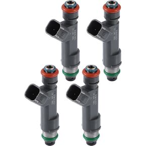 ACROPIX Car Fuel Injector Nozzle Replacement for Chevrolet Malibu LS, LT, LTZ 2.4L 2008-2012 No.12613163 - Pack of 4