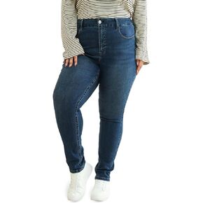 Women's Plus Size Slim Fit Skinny Jeans High Waist Totally Shaping Denim Jeans