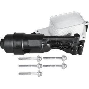 A-Premium Engine Oil Cooler Filter Housing Assembly Compatible with Mini Cooper 2014-2019 Cooper Countryman 2017-2020 Cooper Clubman BMW X1 X2 i8
