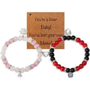 أساور هازبين المتطابقة أساور قشر الزاوية التأثيرية للزوجين من أفضل الأصدقاء in Kuwait