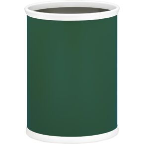 Kraftware Fun Colors Oval Wastebasket, 14", Red