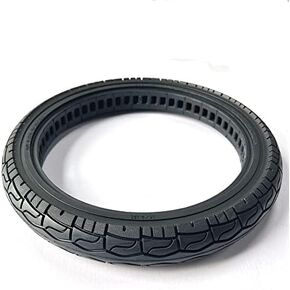 16 Inch Electric Bicycle Honeycomb Solid Tire Non Inflation Perforated Tyre Explosion-Proof Airless Tires 16 * 2.125