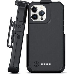 Encased Belt Clip Holster for Zerolemon Battery Case - iPhone 12 Pro Max & iPhone 13 Pro Max/14 Plus (Case not Included)