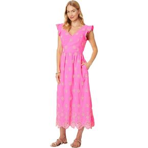 Lilly Pulitzer Lillyanne Flutter Sleeve Dress