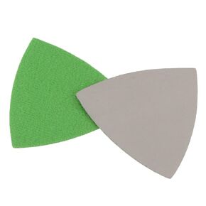 Hook and Loop Triangle Sanding Pads Oscillating Sand Papers, 3-1/2 Inch 3000 Grit Silicon Carbide Triangular Sandpapers, 8 Pieces