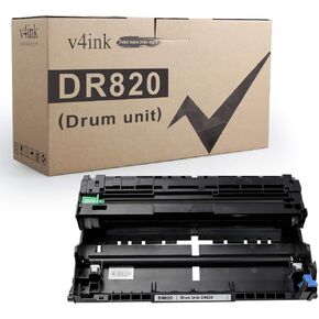 v4ink Compatible DR820 Drum Replacement for Brother DR-820 Drum Unit use with HL-L6200DW L6200DWT L5100DN L6300DW L5200DWT L5200DW MFC-L5850DW MFC-L5900DW L6700DW L5800DW L5700DW Printer NOT Toner