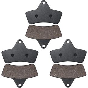 Front and Rear Brake Pads for Arctic Cat 300 400 500 650 454 250 2x4 4x4 ATV