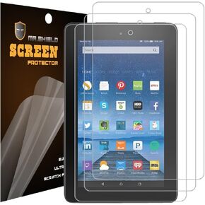 Mr.Shield Designed For Amazon New - Fire Tablet 7" 7 Inch (5th Generation - 2015 Release) Anti-Glare [Matte] Screen Protector [3-PACK] with Lifetime Replacement