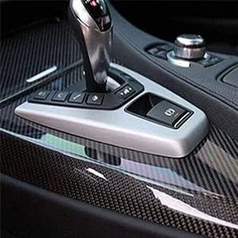 Black 6D Carbon Fiber Wrap Vinyl Roll for Cars, Arespark High Gloss Automotive Vinyl Film, Bubble Free, Air Release, for DIY Decor Interior Exterior, 1.5ft x 5ft in Saudi Arabia