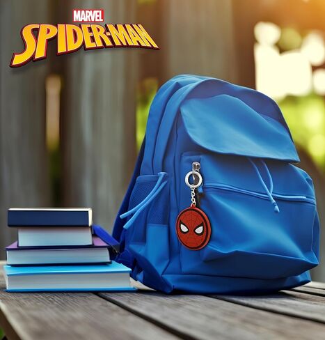 Marvel Spiderman AirTag Holder Keychain Case – Secure and Stylish Airtag Holders for Keys, Kids, Dogs. Spiderman Gifts for Men in Saudi Arabia