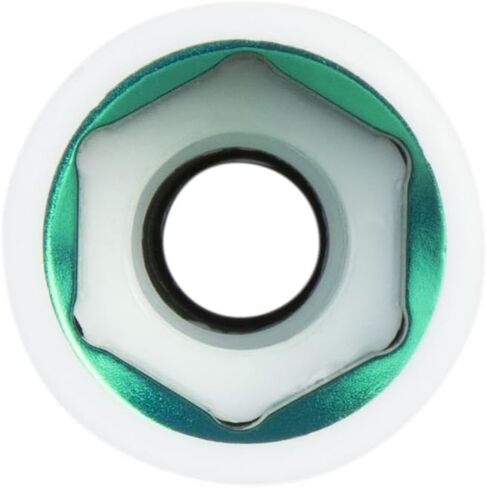Steelman 22mm Sleeved Socket, Wheel and Lug Nut Protector Polyethylene Sleeve and Insert, Non-Marring, Long, 6-Point, 1/2-inch Drive in Saudi Arabia