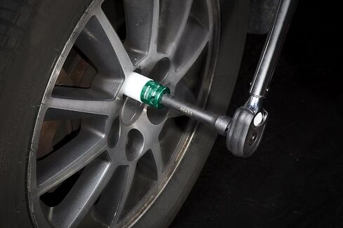 Steelman 22mm Sleeved Socket, Wheel and Lug Nut Protector Polyethylene Sleeve and Insert, Non-Marring, Long, 6-Point, 1/2-inch Drive in Saudi Arabia