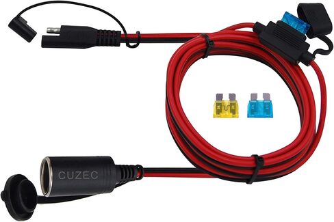 1FT/0.3m 16AWG SAE لتوصيل مقبس محول التوصيل مع موصل SAE (CU10400B) in Kuwait