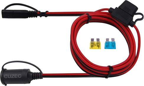 1FT/0.3m 16AWG SAE لتوصيل مقبس محول التوصيل مع موصل SAE (CU10400B) in Kuwait