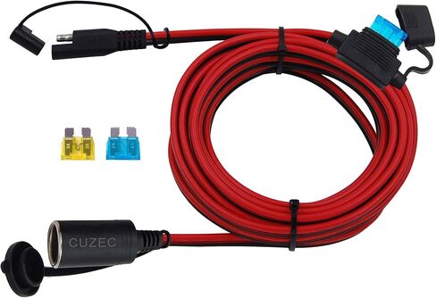 1FT/0.3m 16AWG SAE لتوصيل مقبس محول التوصيل مع موصل SAE (CU10400B) in Kuwait