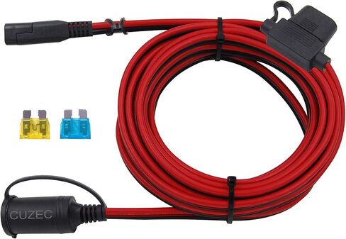 1FT/0.3m 16AWG SAE لتوصيل مقبس محول التوصيل مع موصل SAE (CU10400B) in Kuwait