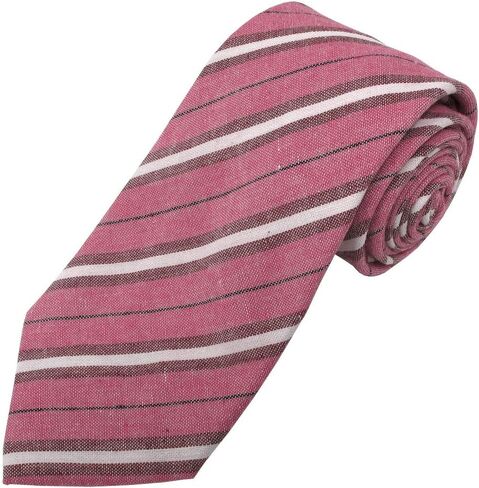 Jacob Alexander Men's Orson Variegated Diagonal Stripe Regular Length Neck Tie in Saudi Arabia