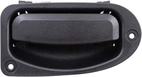 Brock Replacement Passengers Rear Outside Exterior Rear 3rd Third Textured Door Handle Compatible with 98-11 Ranger Extended Cab Pickup FO1553100 in Saudi Arabia