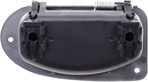 Brock Replacement Passengers Rear Outside Exterior Rear 3rd Third Textured Door Handle Compatible with 98-11 Ranger Extended Cab Pickup FO1553100 in Saudi Arabia