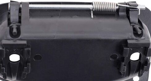 Brock Replacement Passengers Rear Outside Exterior Rear 3rd Third Textured Door Handle Compatible with 98-11 Ranger Extended Cab Pickup FO1553100 in Saudi Arabia