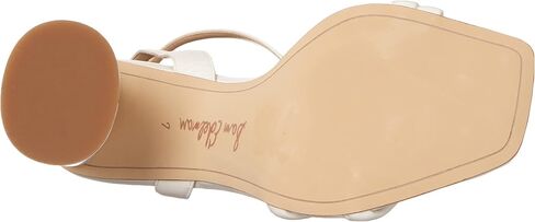 Sam Edelman Women's Kia Heeled Sandal, Bright White, 6.5 in Kuwait