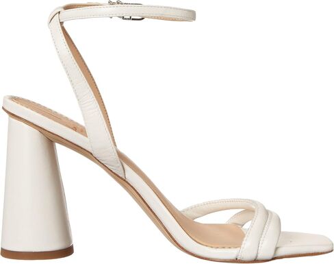 Sam Edelman Women's Kia Heeled Sandal, Bright White, 6.5 in Kuwait