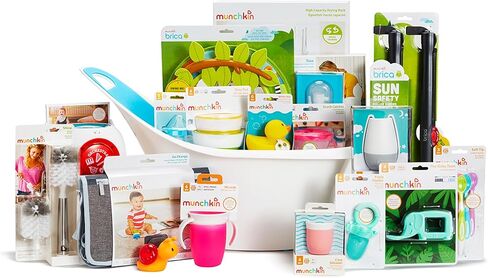 Munchkin® Very Important Baby Gift Set, Blue - Curated Munchkin Favorites, Gift-Ready Packaging in Saudi Arabia