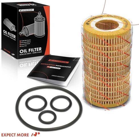 A-Premium 10K Miles Protection Oil Filter Compatible with Mercedes-Benz C230/240/250/280/300/32 AMG/320/350/43 AMG/55 AMG, E280/300/320/350/430/500/55 AMG/550 & Chrysler & Dodge & Freightliner in Saudi Arabia