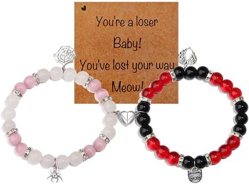 أساور هازبين المتطابقة أساور قشر الزاوية التأثيرية للزوجين من أفضل الأصدقاء in Kuwait