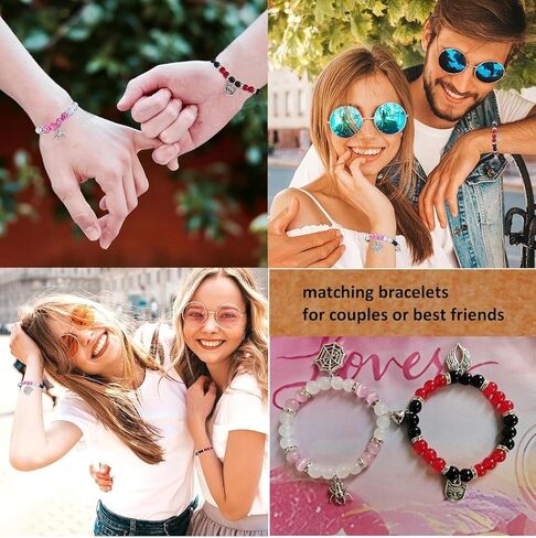 أساور هازبين المتطابقة أساور قشر الزاوية التأثيرية للزوجين من أفضل الأصدقاء in Kuwait