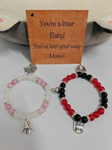 أساور هازبين المتطابقة أساور قشر الزاوية التأثيرية للزوجين من أفضل الأصدقاء in Kuwait