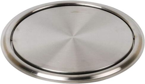 Simple Trash Grommet for Kitchen countertop with Auto Cover, Built-in Polished Stainless Steel Grommets 7.7"(200mm) countertops Garbage can Door Chute Hole Drawer in Saudi Arabia