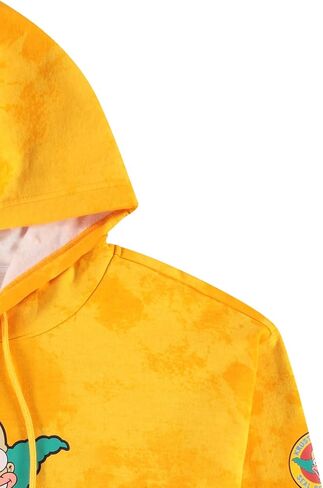The Simpsons Men's Bart Simpson Classic Hoodie Homer, Bart, Lisa, Otto Tie Dye Sweatshirt in Saudi Arabia