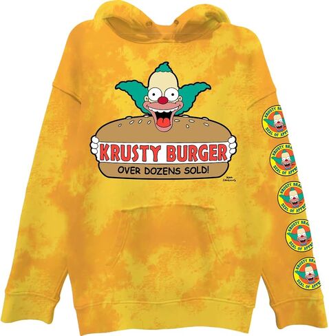 The Simpsons Men's Bart Simpson Classic Hoodie Homer, Bart, Lisa, Otto Tie Dye Sweatshirt in Saudi Arabia