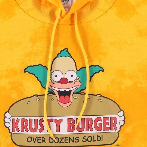 The Simpsons Men's Bart Simpson Classic Hoodie Homer, Bart, Lisa, Otto Tie Dye Sweatshirt in Saudi Arabia
