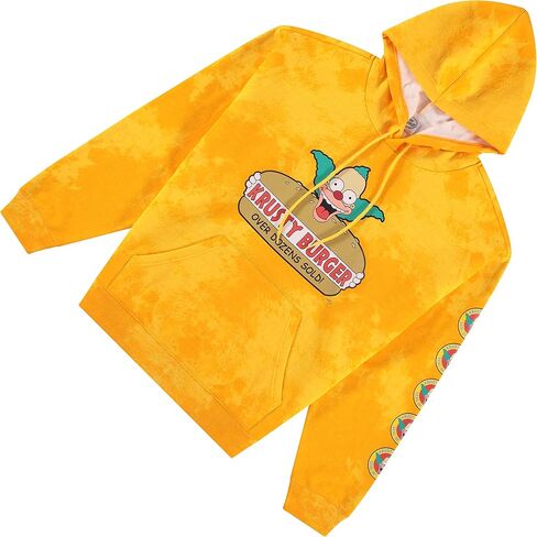 The Simpsons Men's Bart Simpson Classic Hoodie Homer, Bart, Lisa, Otto Tie Dye Sweatshirt in Saudi Arabia