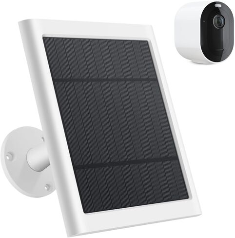 شاحن لوحة شمسية لكاميرا Arlo، متوافق مع كاميرات Pro 4، Arlo Pro 5S، Pro 3، Ultra 2 وUltra، كابل 10FT/3M، لوحة شمسية مقاومة للماء خارجية 5V 4W in Kuwait