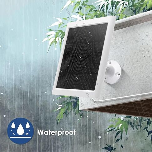 شاحن لوحة شمسية لكاميرا Arlo، متوافق مع كاميرات Pro 4، Arlo Pro 5S، Pro 3، Ultra 2 وUltra، كابل 10FT/3M، لوحة شمسية مقاومة للماء خارجية 5V 4W in Kuwait