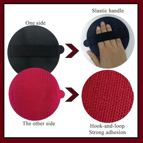 Round 5 Inch Sanding Discs 80Pcs Dry Wet Sanding Pads Hand Sander Foam Rubber Sanding Blocks Hook and Loop Hand Sanding Block in Saudi Arabia