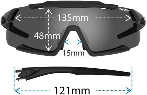 Tifosi Aethon Sport Sunglasses - Ideal For Cycling (Road, Gravel, Mountain Bike), Hiking and Running in Saudi Arabia