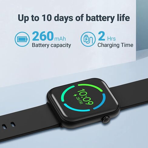 Ticwatch GTH smartwatch 24H Skin Temperature Measurement Blood Oxygen 24H Heart Rate Monitoring Sleep Tracking 5ATM Water Resistant Rating Stress Tracking 10 Days Battery Life Smart Watch in Kuwait