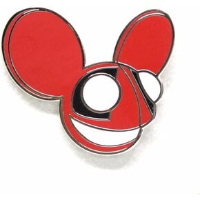 Deadpoolmau5 Silver Hard Enamel Pin