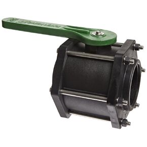 V300FP Polypropylene Bolted Ball Valve, Full Port, 3" NPT Female