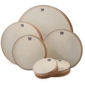 REMO Frame Drums, RENAISSANCE®, 6-Piece Pack, 8", 10", 12", 14", 16", 22" Diameters