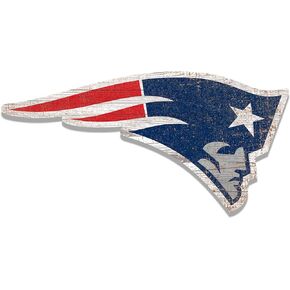 NFL New England Patriots Unisex New England Patriots Team Logo 8in Cutout, Team Color, 8 inch