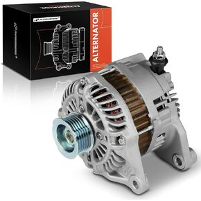 A-Premium Alternator Compatible with Mazda CX-5 CX5 2013-2019/2022-2023, 3 2014-2018, 6 2014-2021, CX-3 2016-2021, MX-5 Miata & Toyota Yaris, Yaris iA & Scion iA, 12V 100A 6-Groove Pulley Clockwise