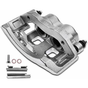 A-Premium Disc Brake Caliper Assembly with Bracket Compatible with Select Dodge Models - Ram 1500 Pickup 2002-2005, Durango 2005-2006