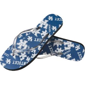 FOCO Women's Multi Logo Glitter FLIP Flop in Kuwait
